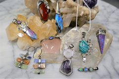 HAND CRAFTED STERLING SILVER JEWELERY