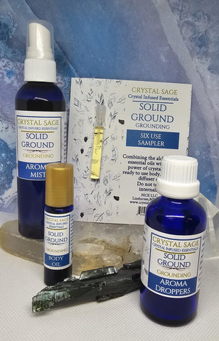 SOLID GROUND OILS AND MISTS