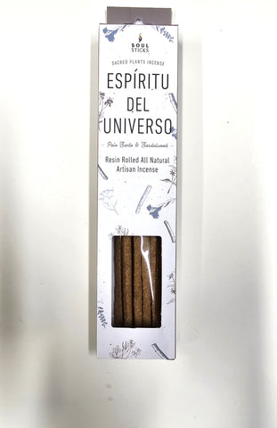PALO SANTO & SANDALWOOD HAND ROLLED SMUDGE INCENSE STICKS