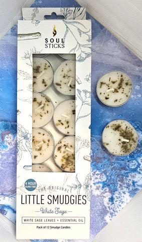 WHITE SAGE TEA LIGHT CANDLES