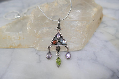 SEVEN GEM CHAKRA PENDANT
