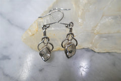 HERKIMER DIAMOND HOOK EARRINGS