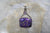 PURPLE TURQUOISE AND AMETHYST PENDANT