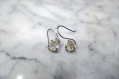 HERKIMER DIAMOND HOOK EARRINGS