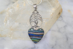RAINBOW CASCILLICA TREE OF LIFE PENDANT