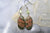 UNAKITE AND PERIDOT HOOK EARRINGS