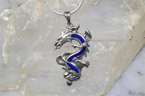 DRAGON WITH LAPIS
