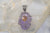 ROUGH AMETHYST AND CITRINE PENDANT