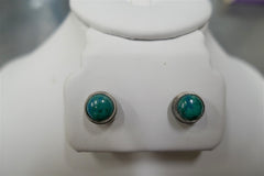 CHRYSCOLLA POST EARRINGS