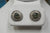 MOLDAVITE POST EARRINGS