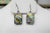 ABALONE  HOOK EARRINGS