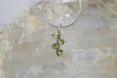 PERIDOT  TWIG PENDANT