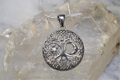 STERLING TREE OF LIFE PENDANT