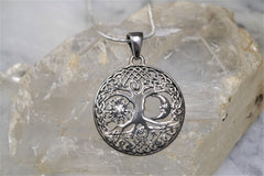 STERLING TREE OF LIFE PENDANT
