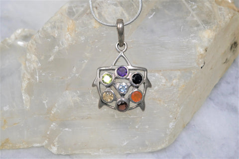 SEVEN GEM CHAKRA PENDANT